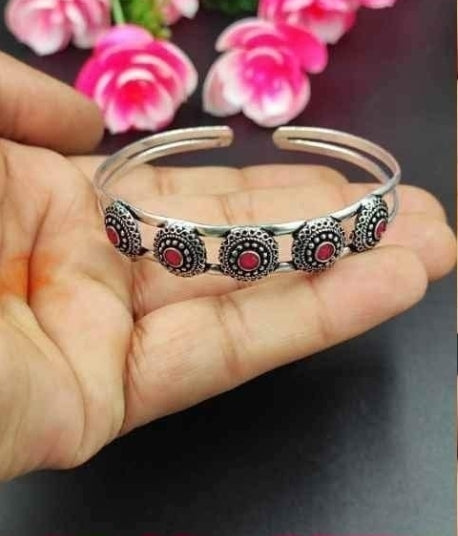 Oxidized Adjustable Multicolor Bracelet