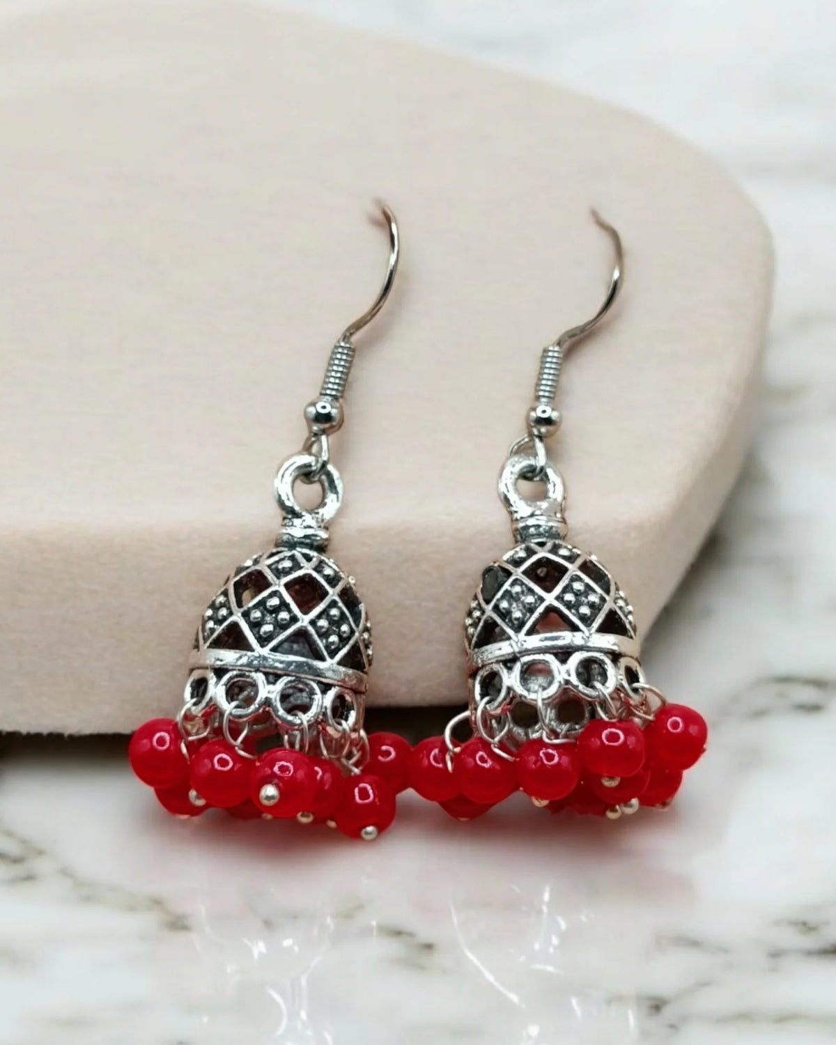 Set of 7 Beautiful Medium and Small Oxidized Earrings[SKU :- OX3]
