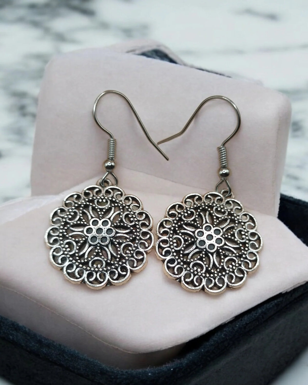 Set of 8 Beautiful Medium and Small Oxidized Earrings[SKU :- OX9]