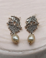 Traditional Oxidized Hasli Necklace & Earrings Set