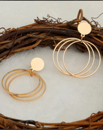 Set of 4 Urban Chic Statement Earrings