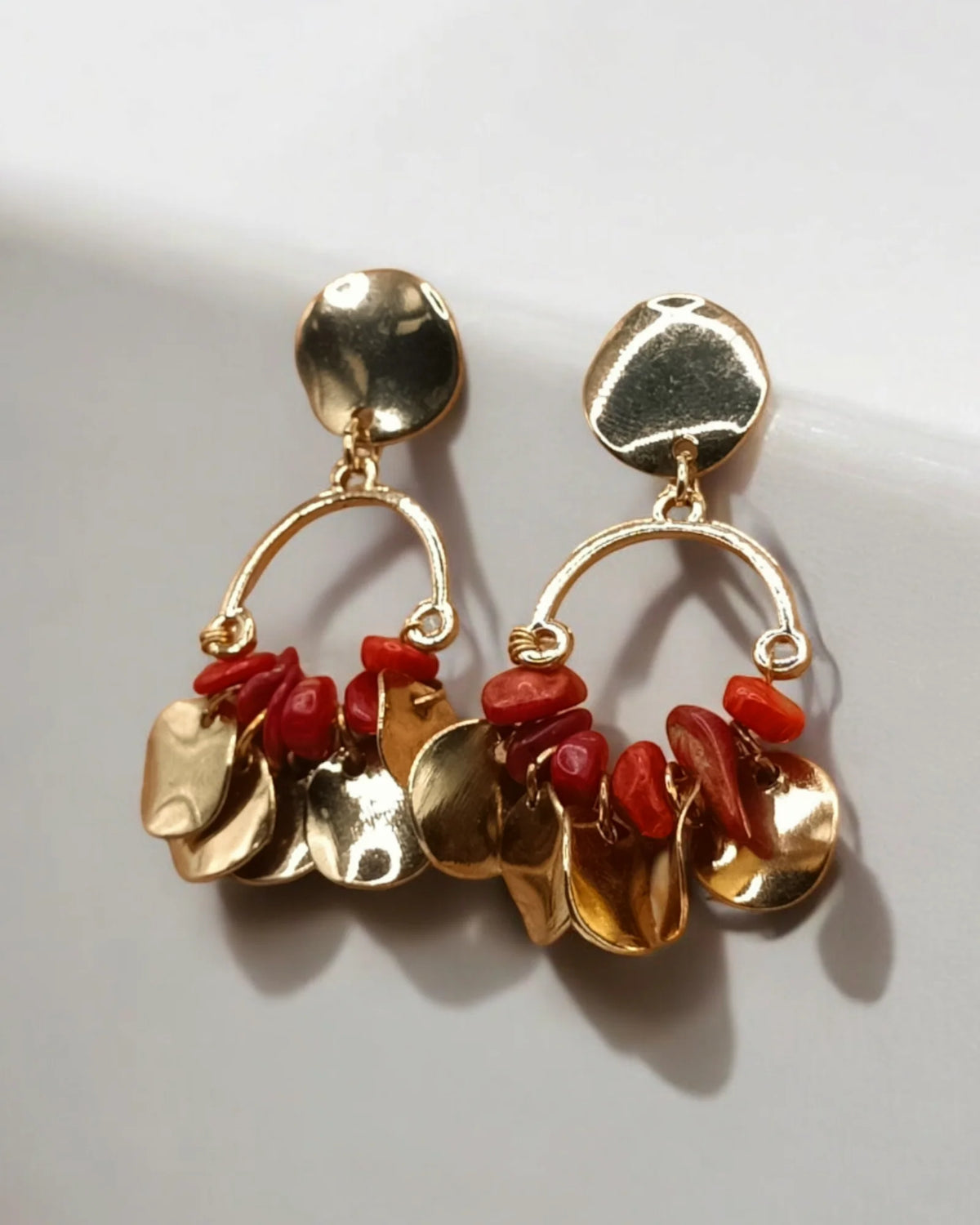 Set of 4 Glam Western Statement Earrings