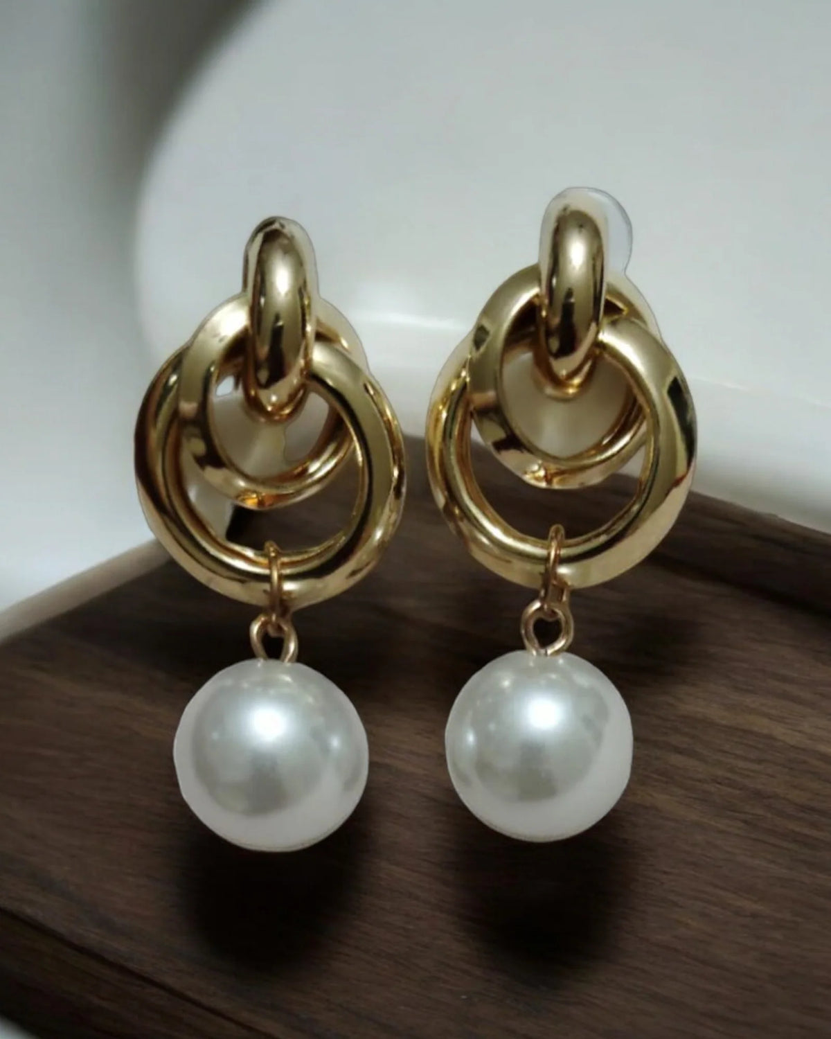 Set of 4 Classy Statement Earrings for Parties