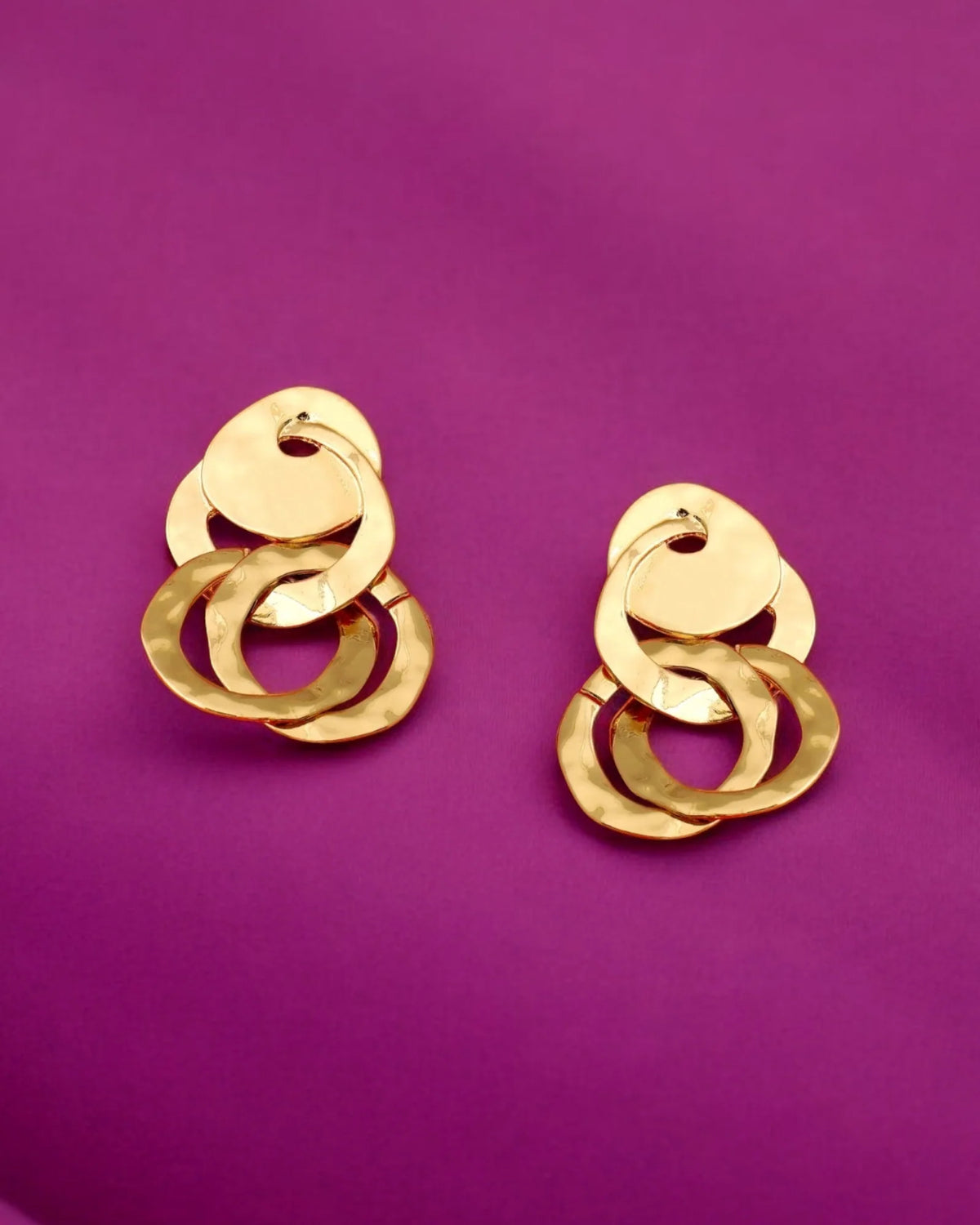 Set of 4 Glam Western Statement Earrings