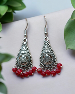 Round Pearl Drop Earrings for Women
