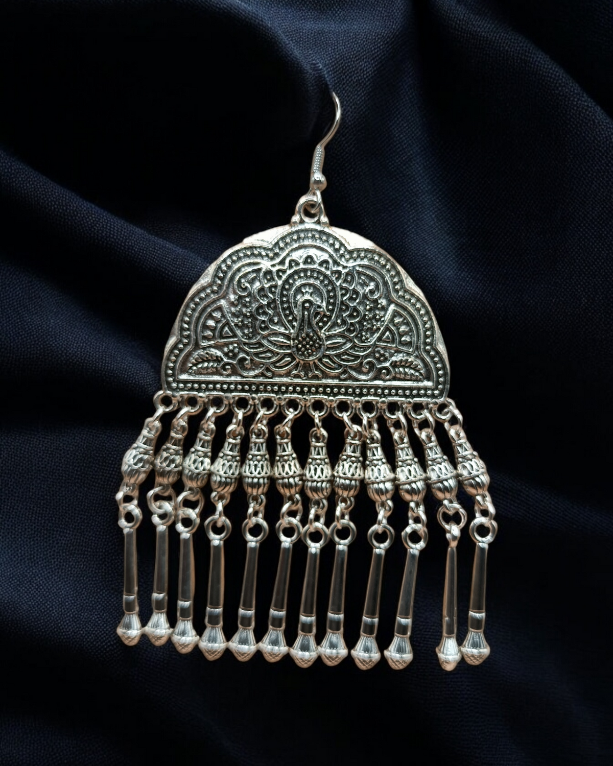 Elegant Oxidized Dangler Earrings