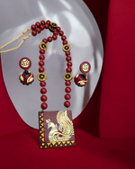 Tribal Terracotta Jewelry Set for Festive Wear