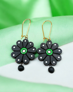Hand-Painted Terracotta Earrings
