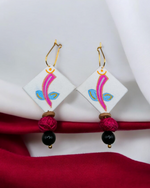 Artisan Handmade Fabric Earrings – Trendy & Stylish