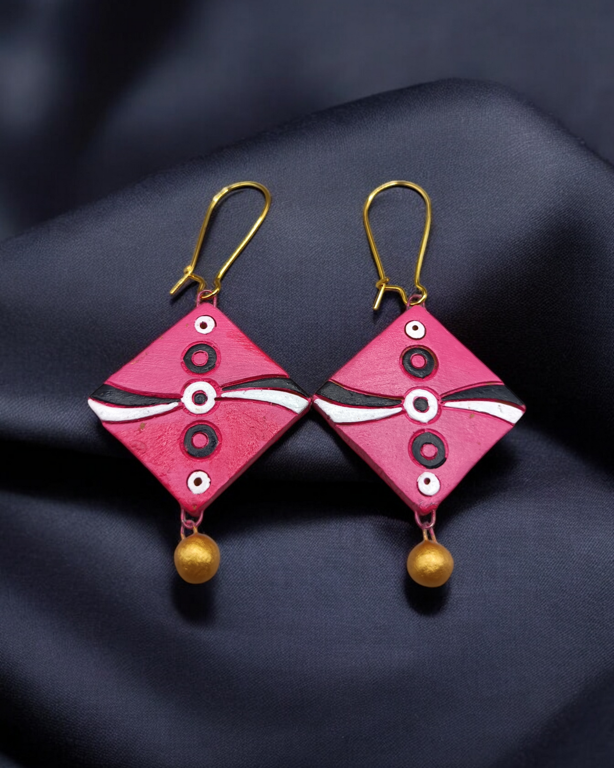 Beautiful Terracotta Drop Earrings