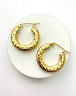 Minimal Stainless Steel Hoop Earrings