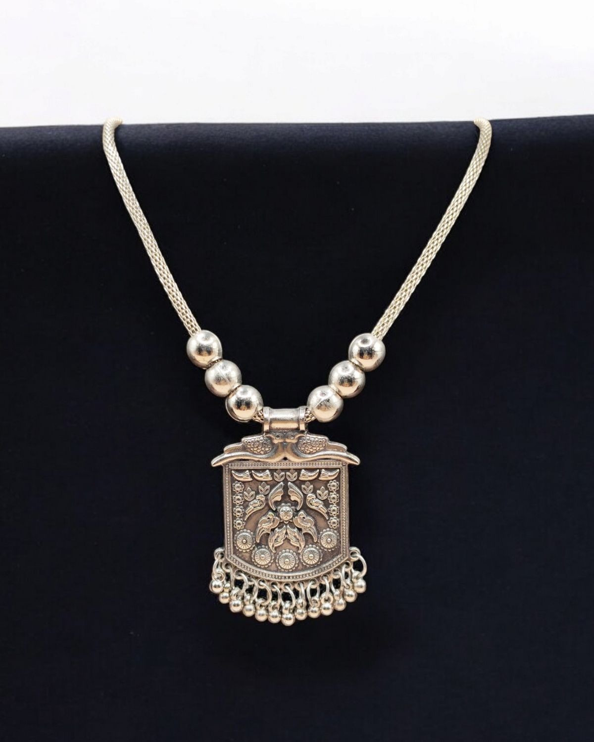 Traditional Oxidized Necklace for Ethnic Wear