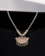 Heritage Oxidized Necklace & Earrings Set