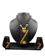 Terracotta Designer Necklace and Earring Set