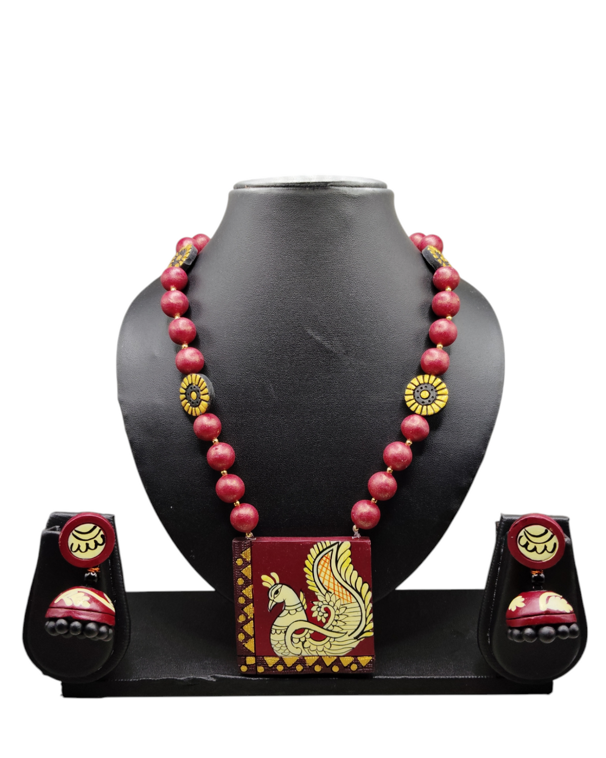 Tribal Terracotta Jewelry Set for Festive Wear